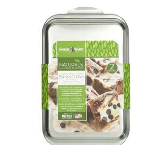 New Nordic ware naturals covered baking pans two sets